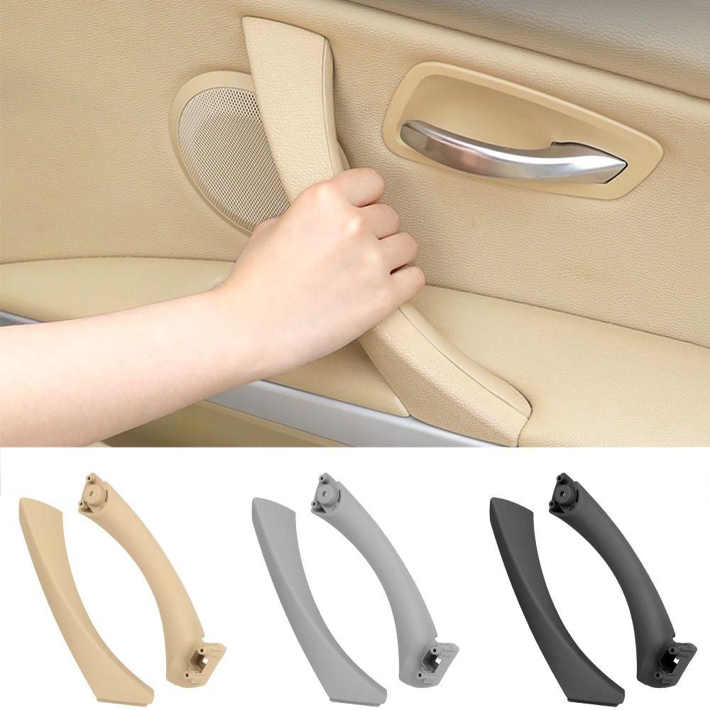 LANFY Handle Dalam Mobil Waterproof Panel Lis Pintu Pengganti Aksesoris Mobil Interior Mobil Anti Gores Kanan Kiri Cover