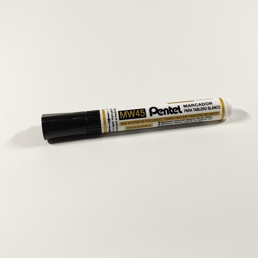 

Pentel White Board Marker Spidol Papan Tulis MW45-A Hitam