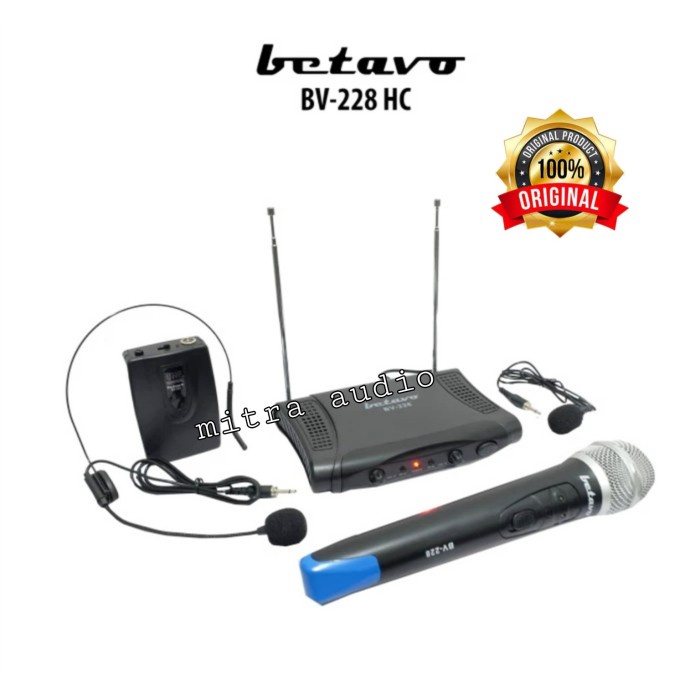 Mic wireless Betavo bv 228hc / bv 228 hc Original