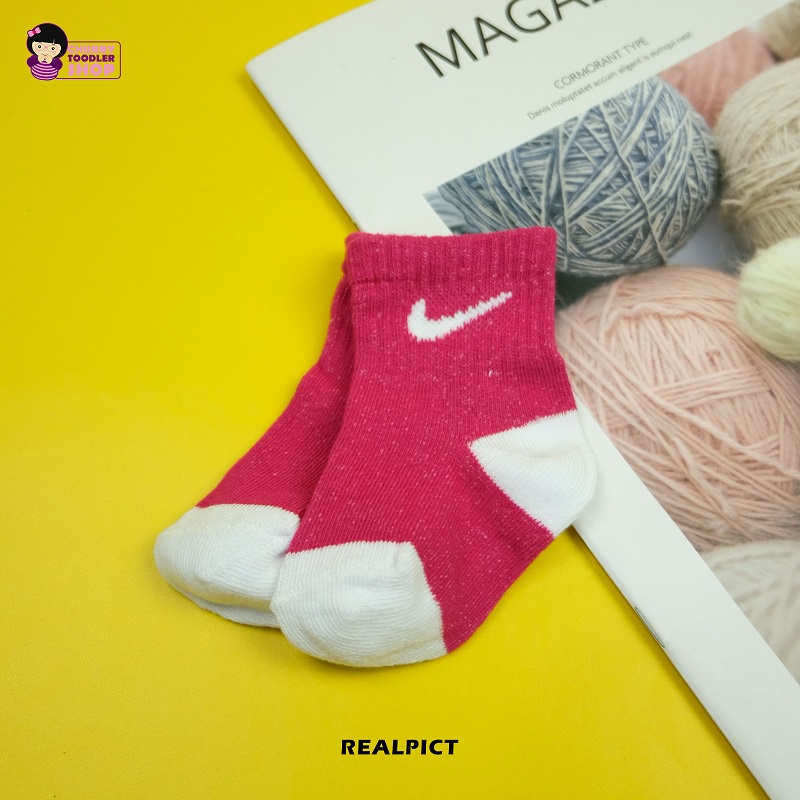 Minipetite SC2157 Kaus kaos kaki sport olahraga katun lembut anak laki laki perempuan untuk anak usia 0-2 tahun