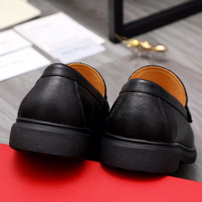 sepatu pantofel cowok frgamo sepatu pria slip on men shoes mirror p1shoes hitam top oxford