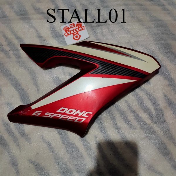 Cover SHROUD sayap kupingan tangki Tengki kanan merah maroon CB 150 R old lama asli original