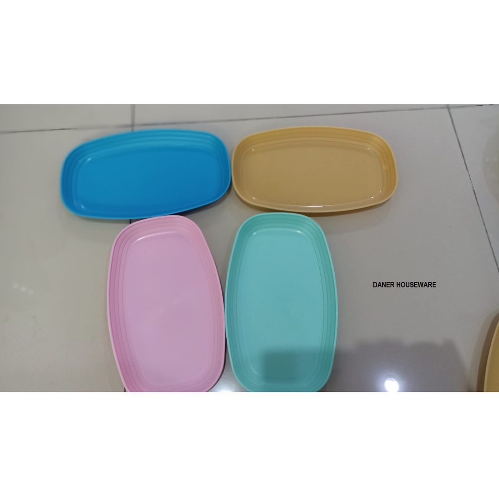 Piring Oval Plastik /Piring Saji