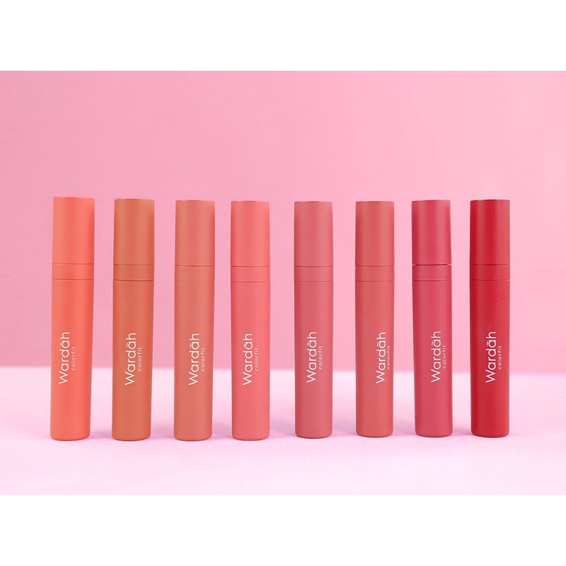 Original Wardah Colorfit Velvet Matte Lip Mousse Lip Cream