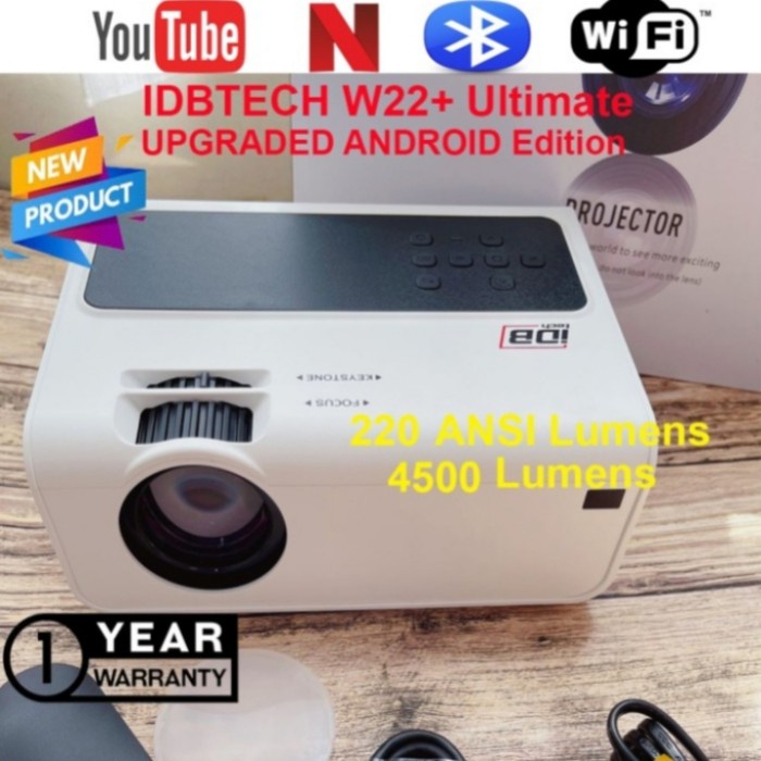 

[[JNT COD]] infocus projector Mini proyektor wifi TV 2400 L W24 lebih dri c7 wifi