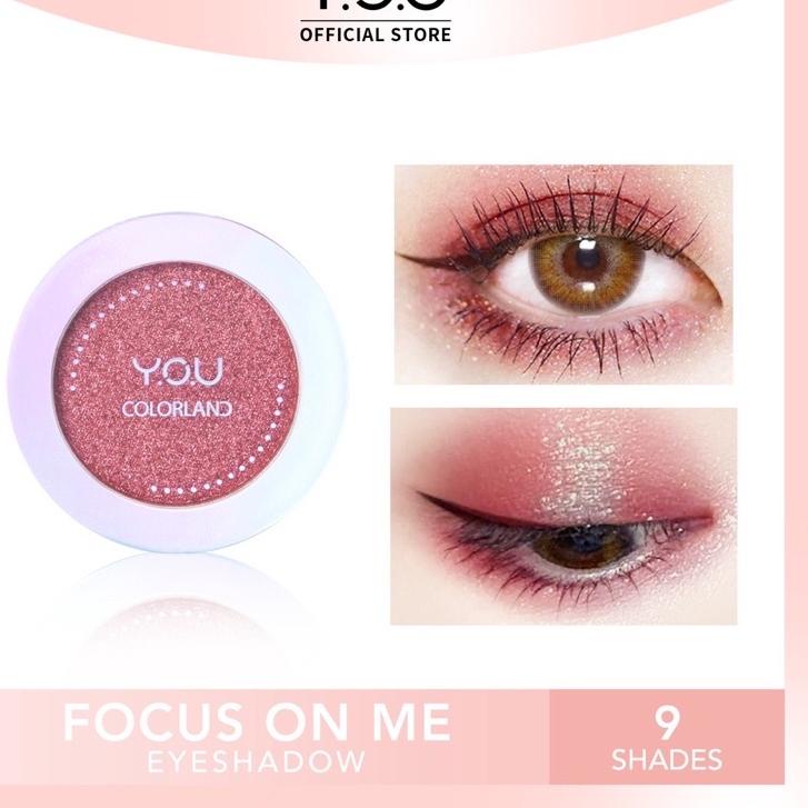 ☻ YOU Colorland - Focus On Me Eyeshadow / Eyeshadow Focus On Me / Focus On Me Eyeshadow ☝