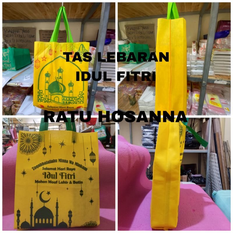 

TAS LEBARAN SPUNBOND , TAS SEMBAKO LEBARAN , TAS HAMPERS LEBARAN , GOODIE BAG