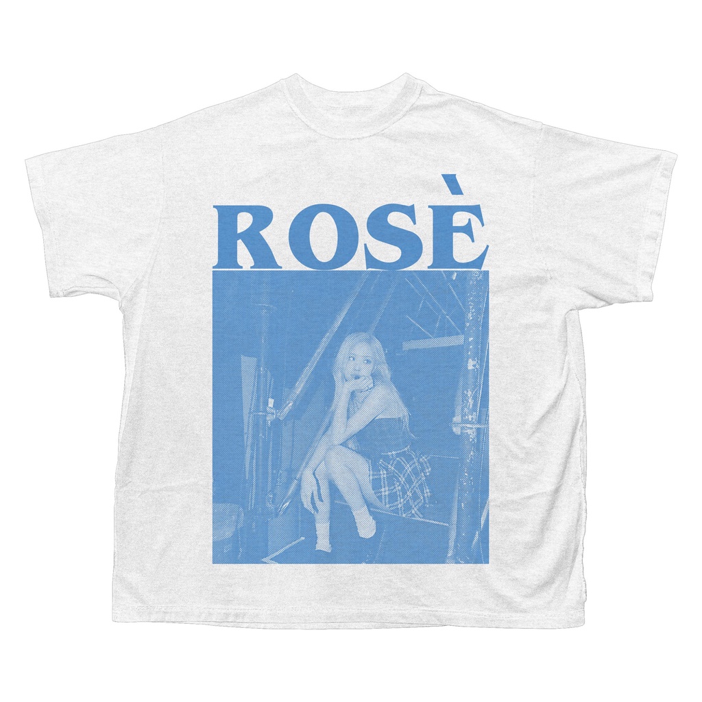ROSE BLACKPINK Y2K OVERSIZED TSHIRT