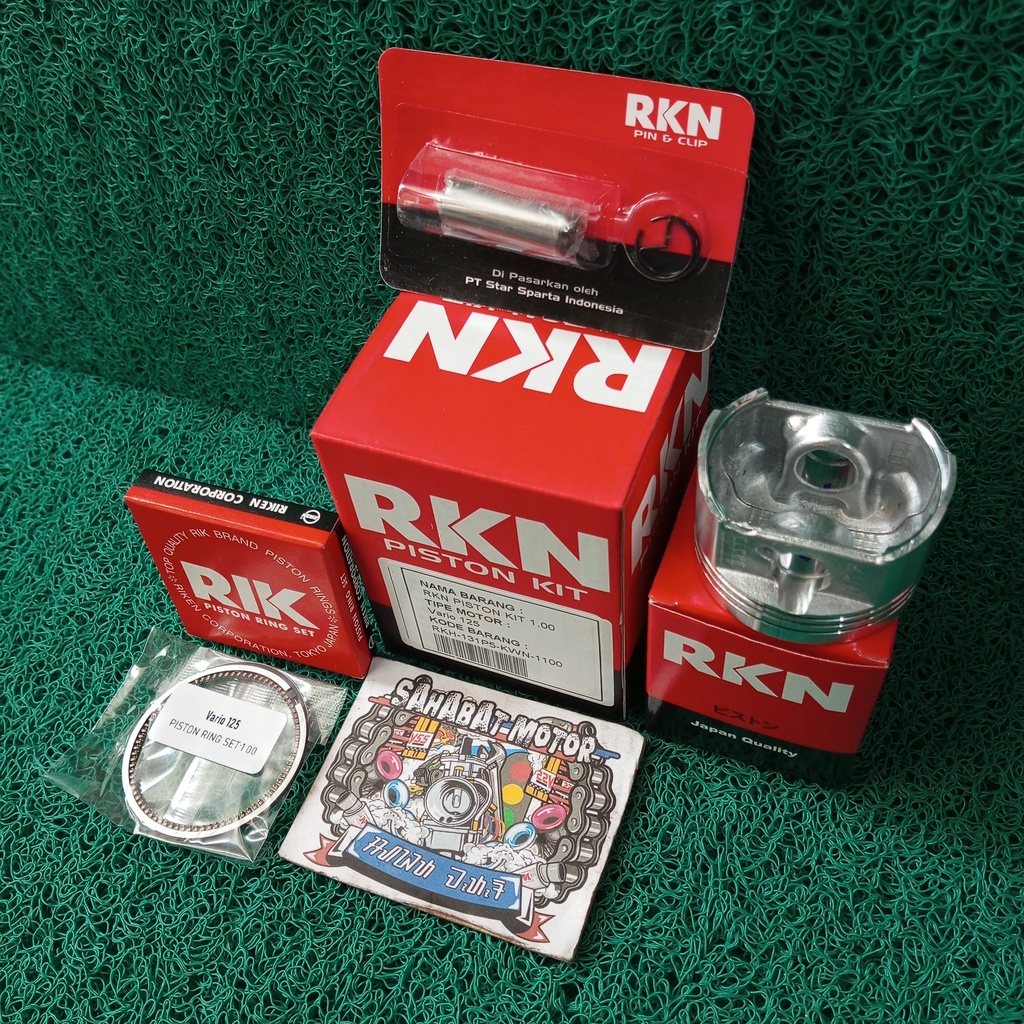 PISTON KIT VARIO 125 KWN OVERSIZE 100 RIKEN RKN