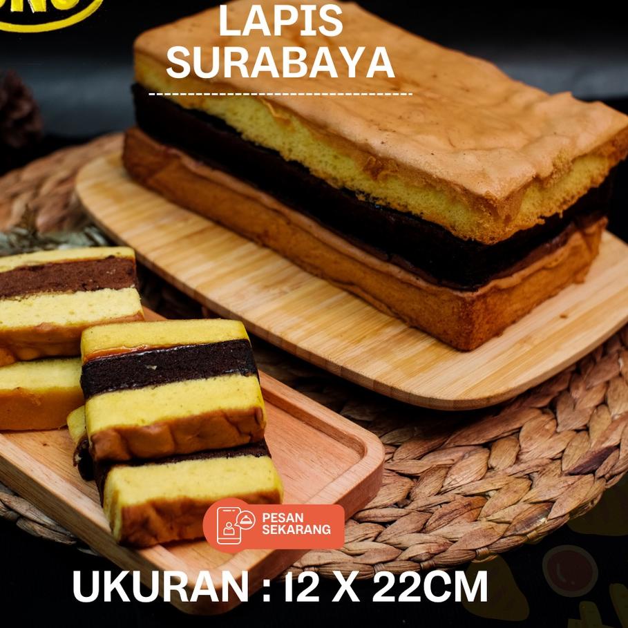 

ⅎ Lapis Surabaya 12x22cm / Kue Lapis PREMIUM / Kue Lapis Surabaya Resep Nenek Moyang ♀