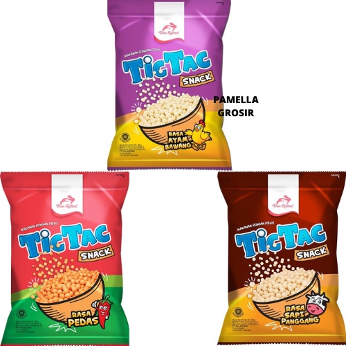 

TIC TAC DUA KELINCI TIC TAC SNACK PILUS ANEKA RASA 90g ALL VARIAN