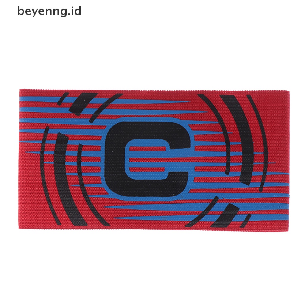 Ban Lengan Beyen Captain Warna Warni Football Soccer Flexible Adjustable Player Armband ID