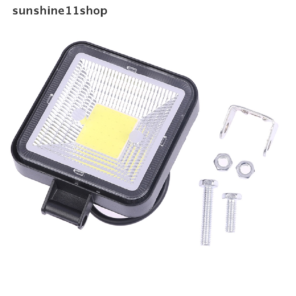 Sho Mini LED Flood Light Bar 12V 24V Lampu Kerja COB Fog Lamp Untuk Off Road 4x4 Truk N