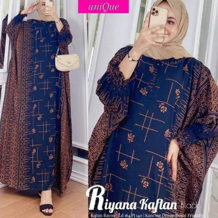 Paling Diminati Gamis Kaftan Super Jumbo / Riyana Kaftan Jumbo / Grosir Kaftan Riyana