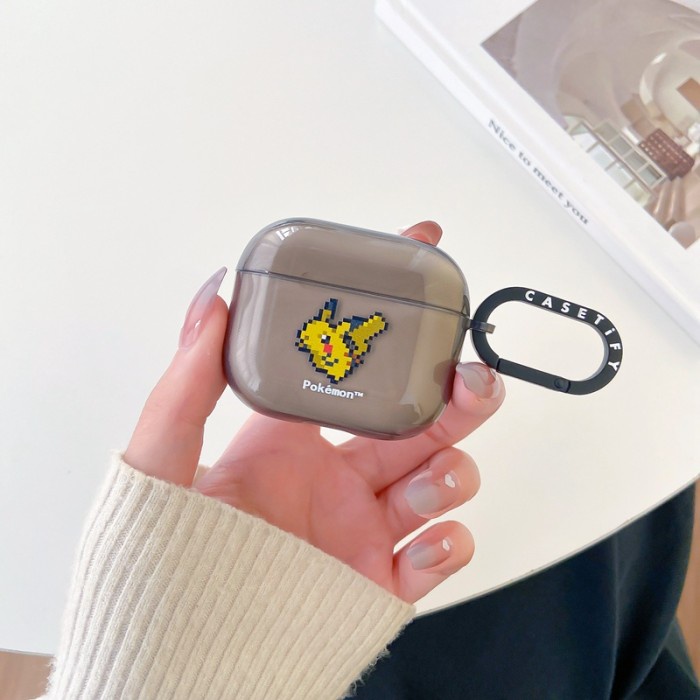 

Lanyard Pokemon Pikachu Case Tify Casing Airpods Gen 1 2 3 Pro Cover Airpod