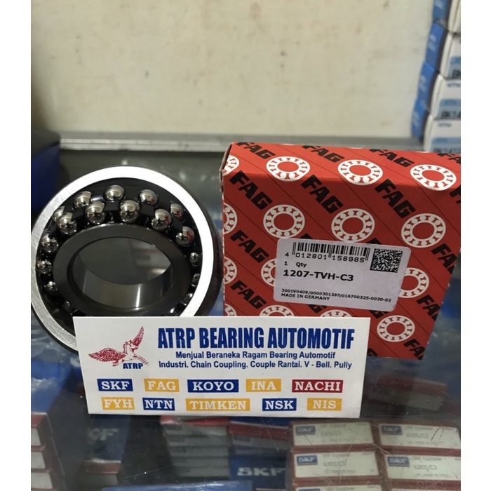 Bearing Kruk As 1207 / 6207 Doubel Pelor Fag Ori Germany 35X72X17
