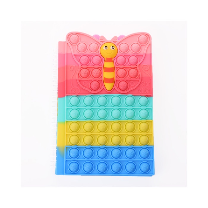 

Terlaris Buku Pop It / Note Book Pop It Rainbow Buku Tulis Anak Anak Anti Stres
