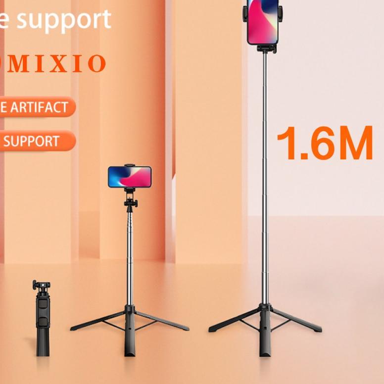 ✦ MIXIO ACM Tongsis Bluetooth Selfie Stick Tripod ✧