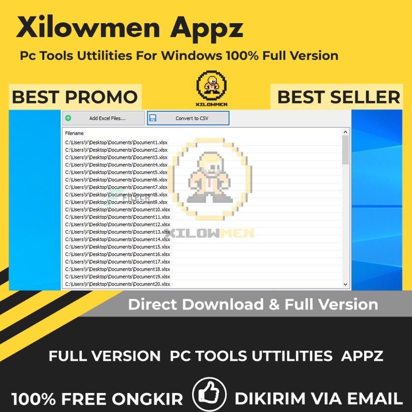 [Full Version] VovSoft XLS to CSV Converter Pro PC Tools Software Utilities Lifetime Win OS