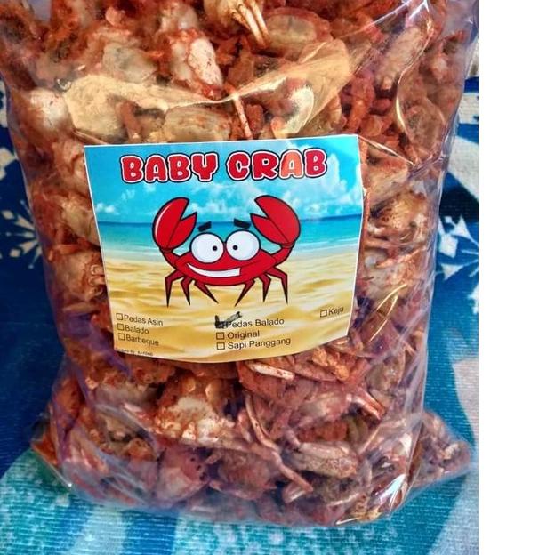 

♕ BABY CRAB CRISPY 1/2 KG IZIN PIRT 500GRAM HALAL KILOAN ✮