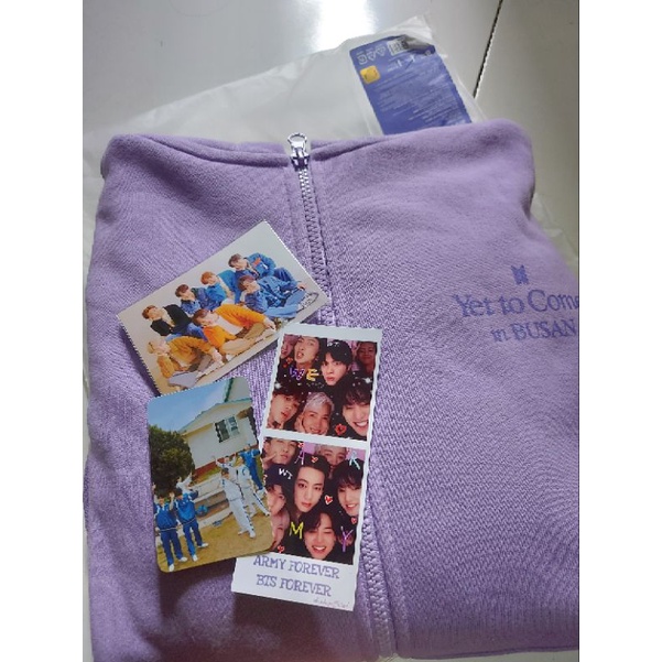 READY SIAP KIRIM HOODIE YET TO COME BTS