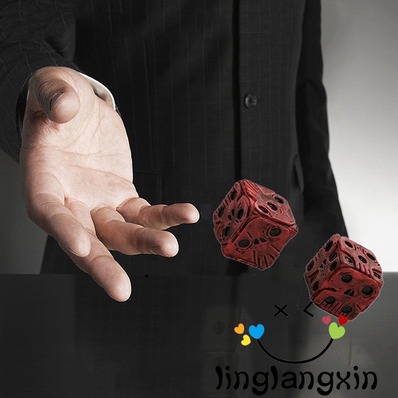 Llx-red Skeleton Dice Creative Novelty Untuk Board Game Untuk Club Pub Party