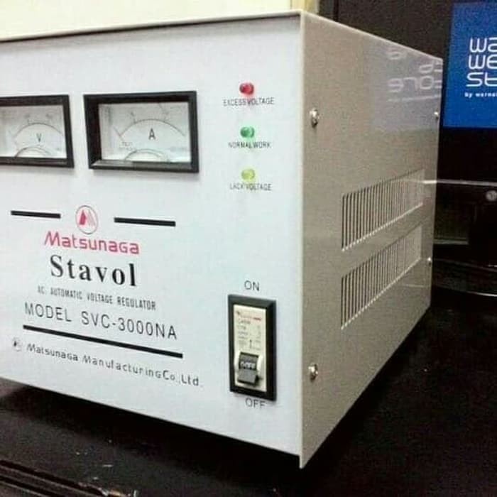 Stavol Stavolt Stabilizer MATSUNAGA 3000watt