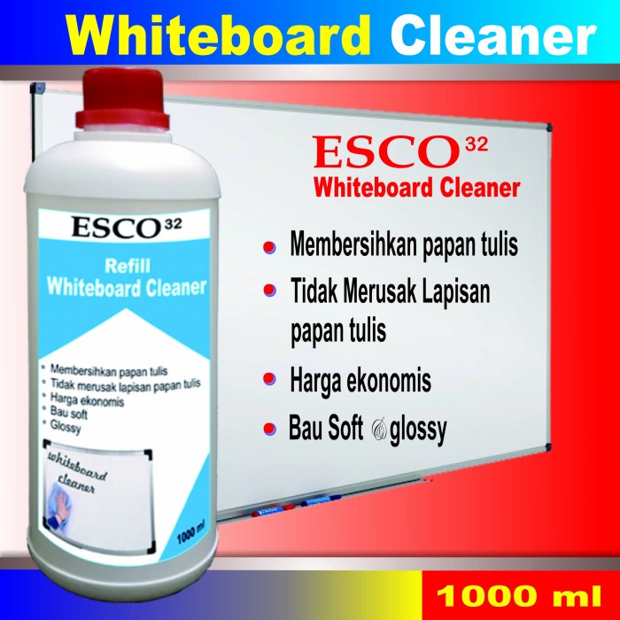 

BISA COD Refill / isi ulang cairan pembersih / cleaner papan tulis whiteboard 1