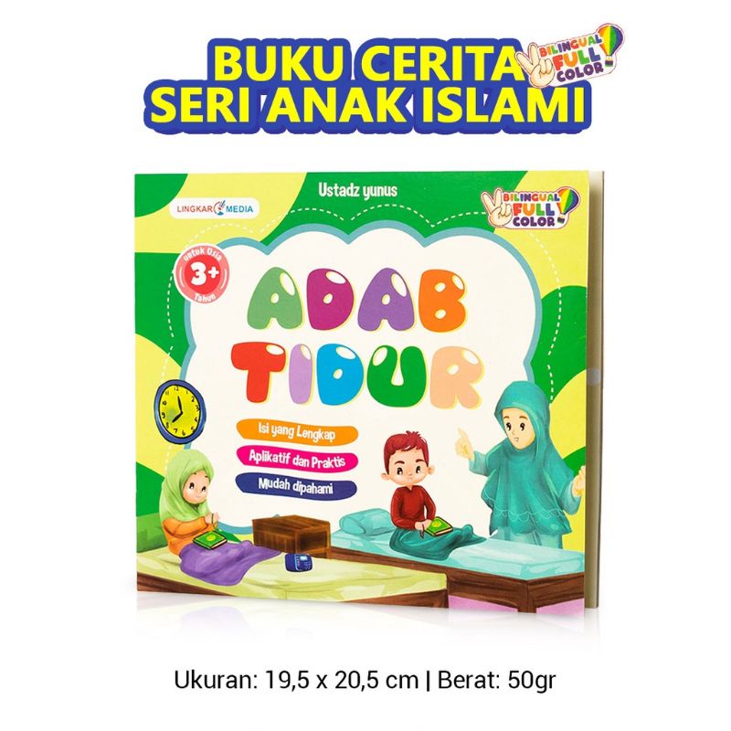 BUKU ANAK BERGAMBAR ADAB ISLAMI (BRT1109)