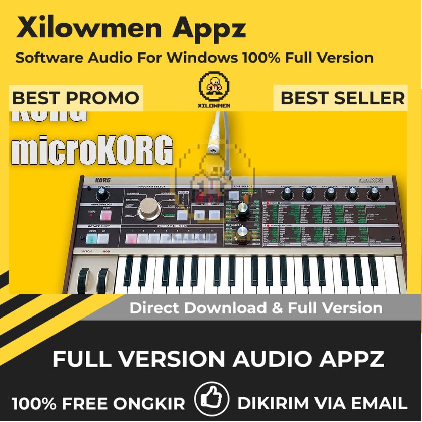 [Full Version] KORG microKORG Pro Lifetime Audio Software WIN OS