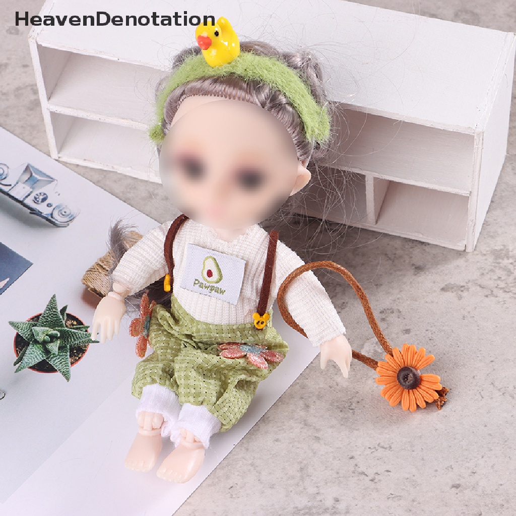 [HeavenDenotation] 17cm Boneka Lucu Set Gaun Boneka Dress Boneka Hadiah Ulang Tahun HDV