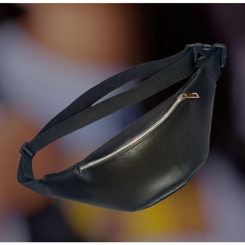 Waistbag Kulit sintetis Tas Selempang/Slingbag Pria/Wanita Waistbag Unisex Tas Pinggang Outdoor Waterproof Tu7uh Store Slingbagkonveksi Production