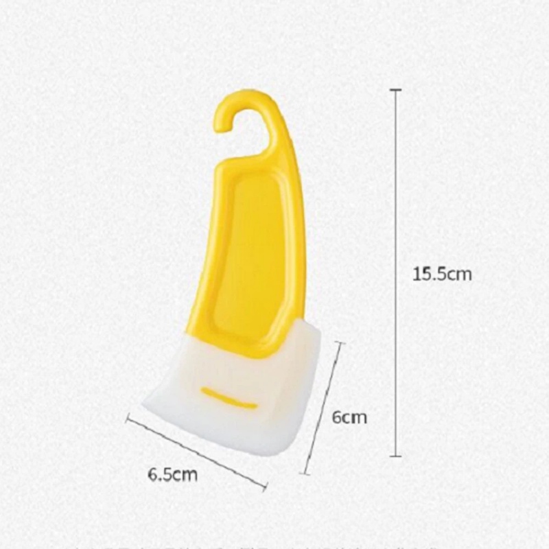 Spatula Pembersih Karet Panci Alat Pembersih Panci Clean Spatula Household Pan Cleaning Scraper Silicone Dapur Panci Wajan Piring Gemuk Tahan Panas Cleaning Flexible Scraper