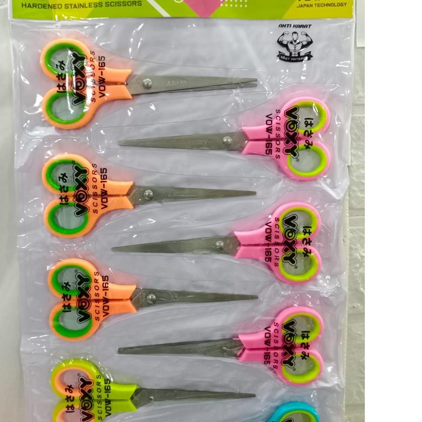 

COD | FG2 | Gunting besar isi 12 pcs uk 6 inch emigo voxy