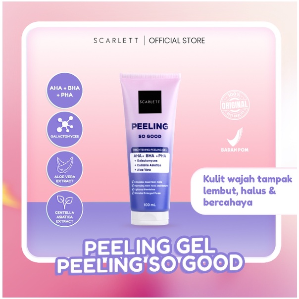 Scarlett Whitening Peeling Gel Peeling So Good