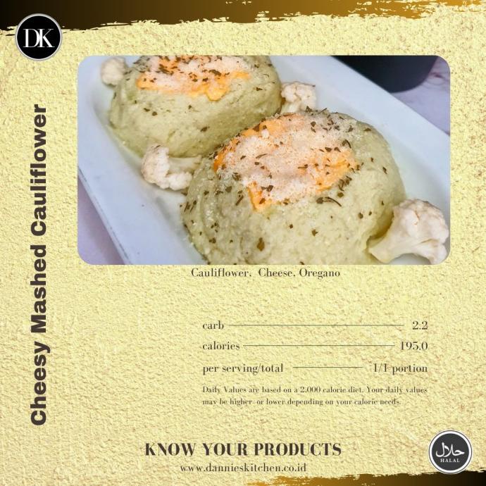 

Cheesy Mashed Cauliflower KETO TERLARIS