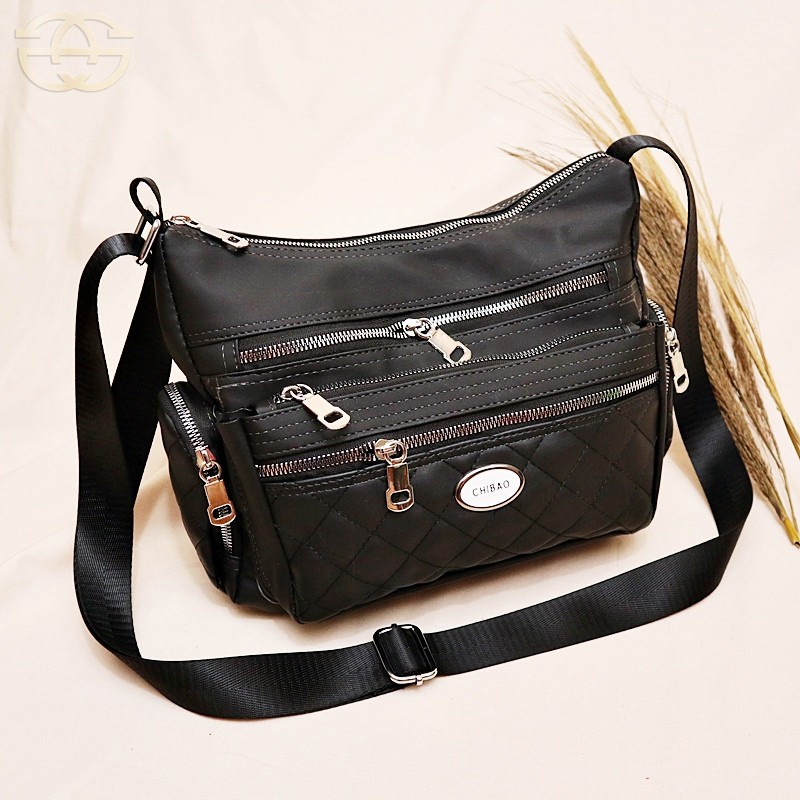 Akaci Tas Wanita Selempang Bahu 5 ruang 04-6729 Shoulder bag Fashion Korea Terbaru Grosir Murah Import THR