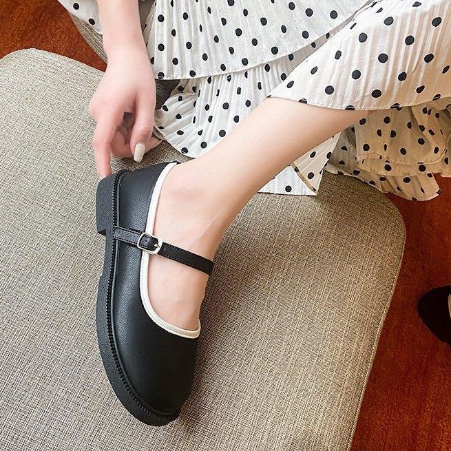 FD Sepatu Flat Wanita Korean Style Sepatu Kasual Cewek FlatShoes Kekinian Terbaru KI-039