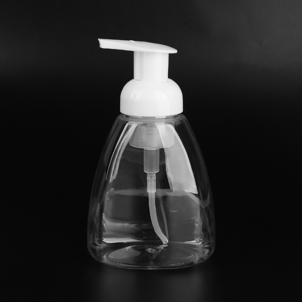Botol Pump Foam Bening 300ml/botol Foaming Sabun/Botol Blister Rumah Tangga/Tempat Lotion Shampoo/Shower Gel Foam Pump bottle/Wadah Dispenser Cair Mousses