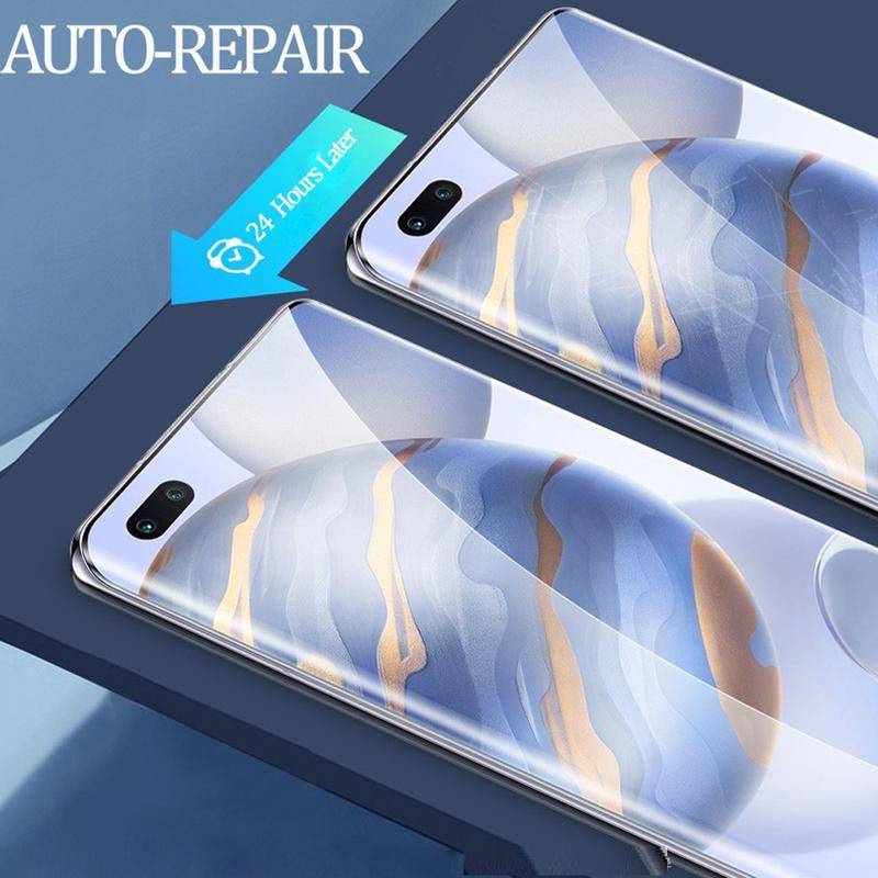 3pcs Pelindung Layar HD Hydrogel Film Untuk Huawei Mate50 40 30 Pro 5G HD Screen Protection Film Untuk Huawei Nova 10 9 8i 8 Y61 Y70 Y90 P50 P40 P30 Pro Plus