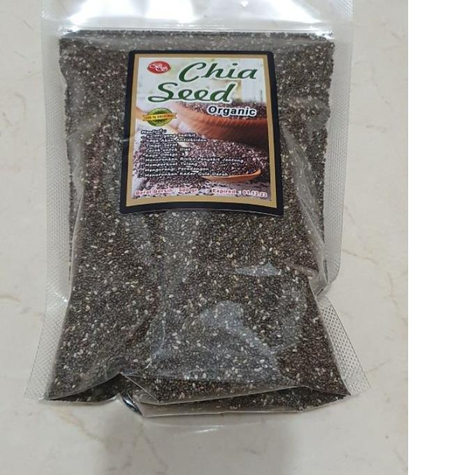 

✳ biji chia seed 500gr chia seed organic ✽