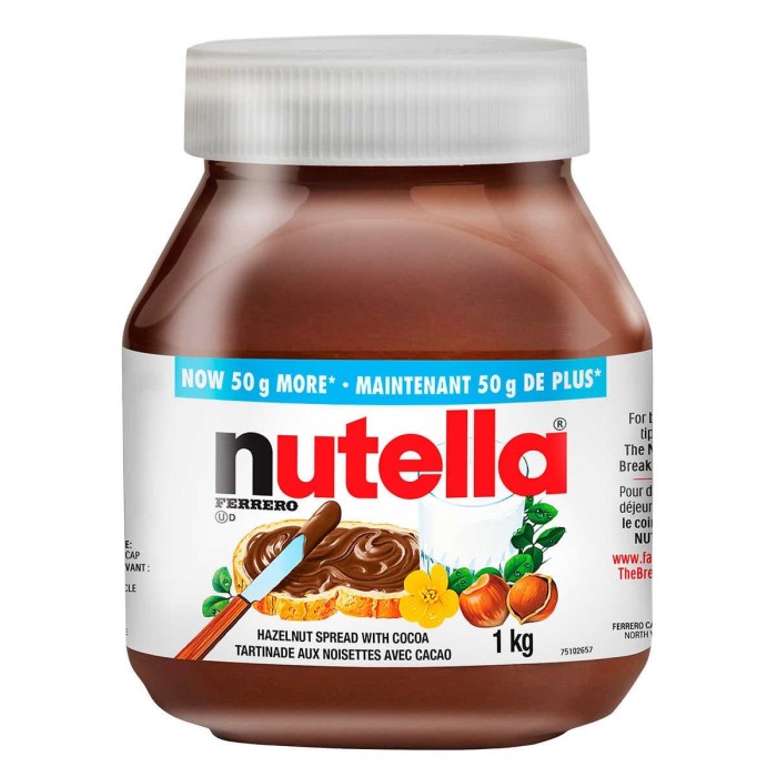 

Nutella 1kg TERBARU Murah PROMO