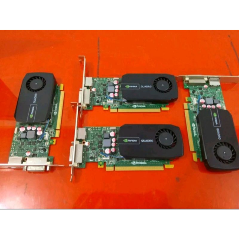 VGA card PC Desain Nvidia Quadro 600 1 GB 128 Bit DDR3 profil PC standar