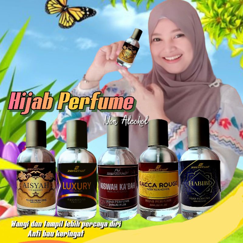 HIJAB PARFUM 30ML PARFUM HIJAB TANPA ALCOHOL