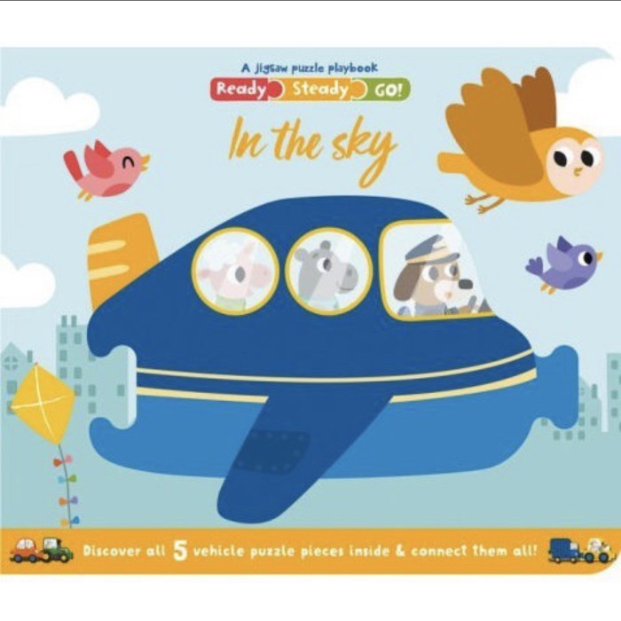 A Jigsaw Puzzle Playbook Ready Steady Go: In the Sky Boardbook