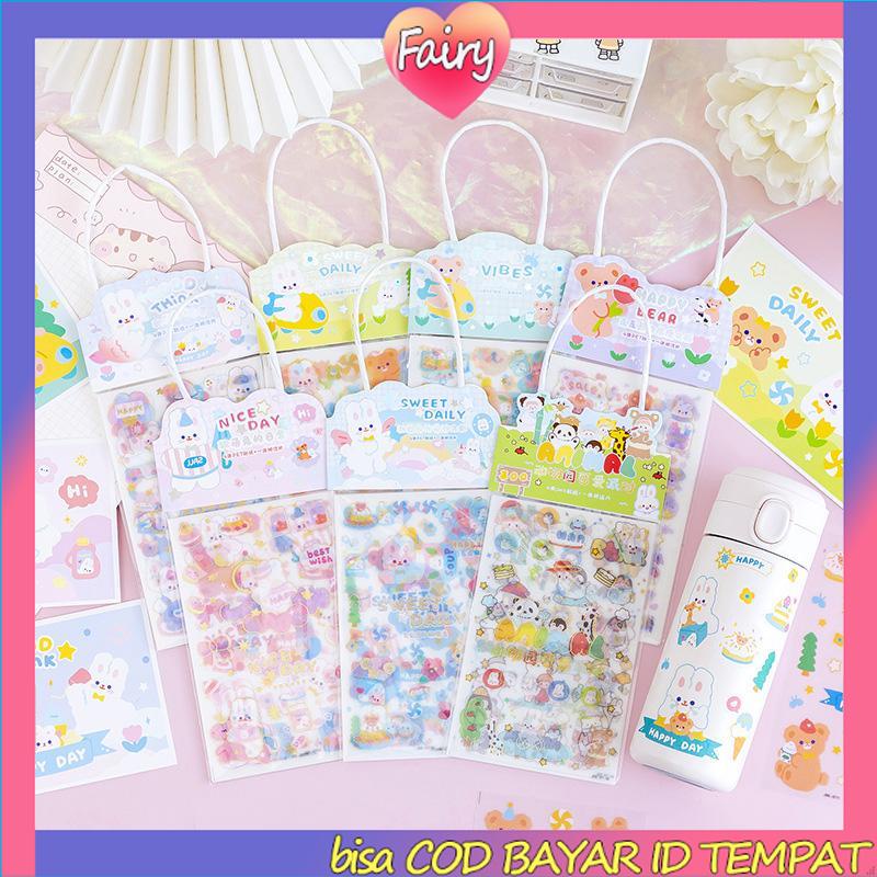 

Stiker buku pegangan kartu pos tas tangan stiker mug F