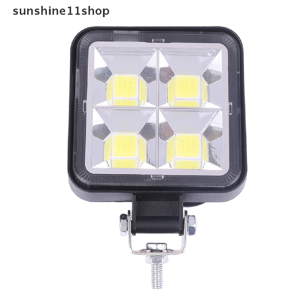 Sho Mini LED Flood Light Bar 12V 24V Lampu Kerja COB Fog Lamp Untuk Off Road 4x4 Truk N