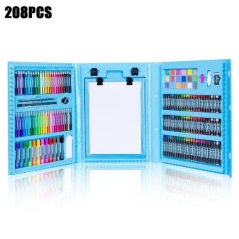 

Pensil Warna Alat Lukis Gambar Jumbo 208 PCS Crayon Set Anak