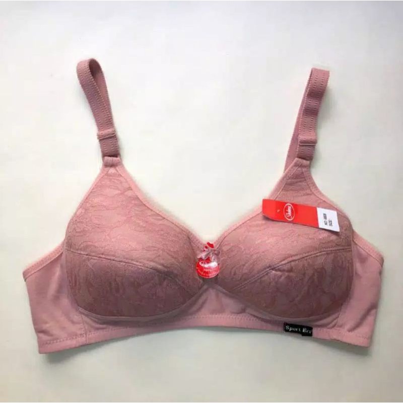SHAHNAZ | Sport Bra Jumbo | Shanaz Brukat | Non Kawat, Busa Tipis TOKO KEANULOVA
