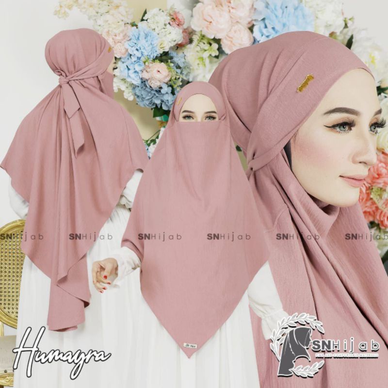 HIJAB/ BERGO LESTI HUMAYRA CRINKLE ORI SN HIJAB